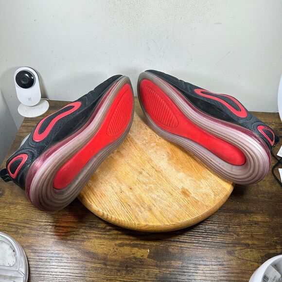 Nike Air Max 720 Mesh Bred Rare Shoe Men's Size 13 CN9833-001 - Picture 7 of 9